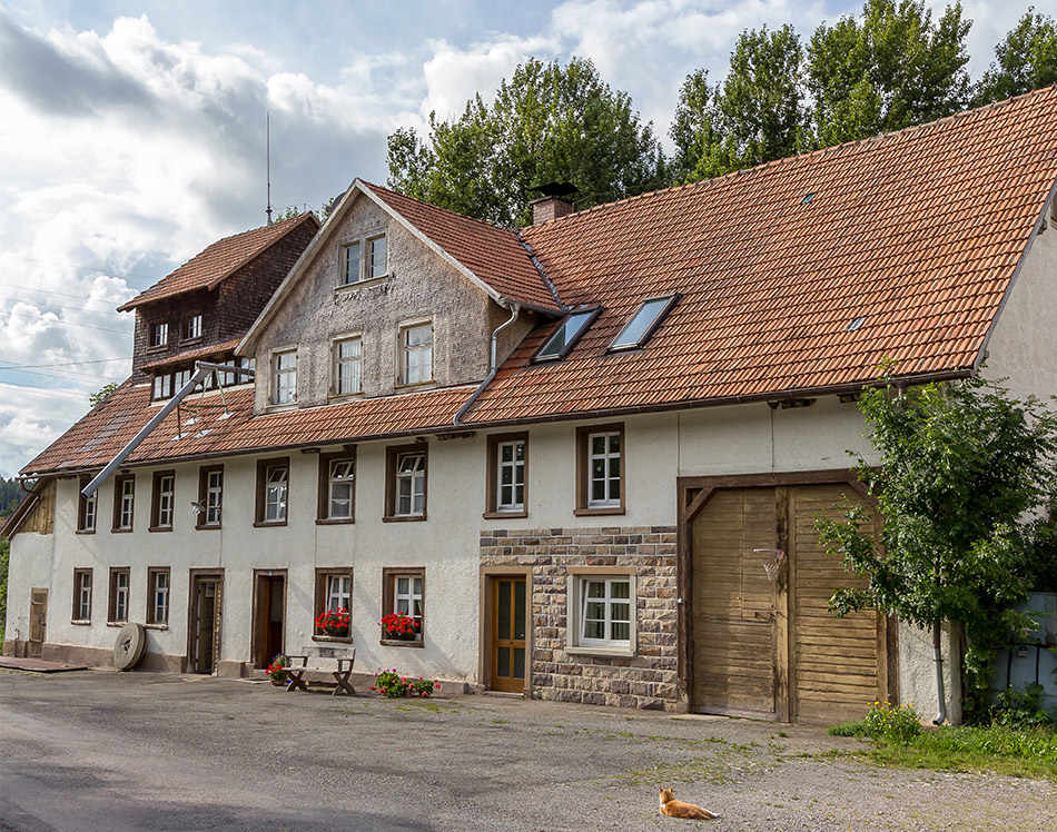 Bild einer alten Mühle